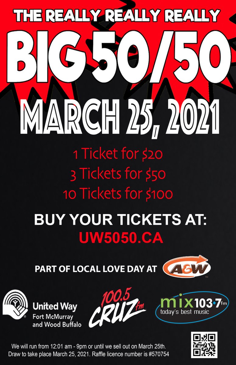 FMWBUnitedWay's tweet photo. Ticket sales are OPEN!  🤩💰

Get your tickets at until 9 p.m. tonight at https://t.co/4l2c2osI9o.  

@Mix1037radio @1005CRUZFM #localloveday #localloveymm #nowmorethanever https://t.co/1HSw17r11T