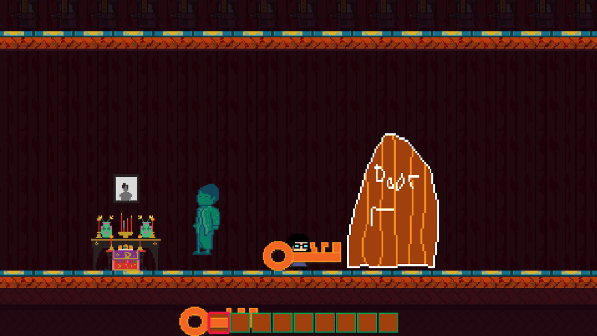 TheMiniBunnies's tweet photo. We never know what to expect when our programmer creates placeholder assists.

"I think I made the key too big"

We're not sure, what do you think?

#indiedevhour #indiegame #indiedev #indiegamedev #pixelart #ドット絵 https://t.co/c3u3HTLReG
