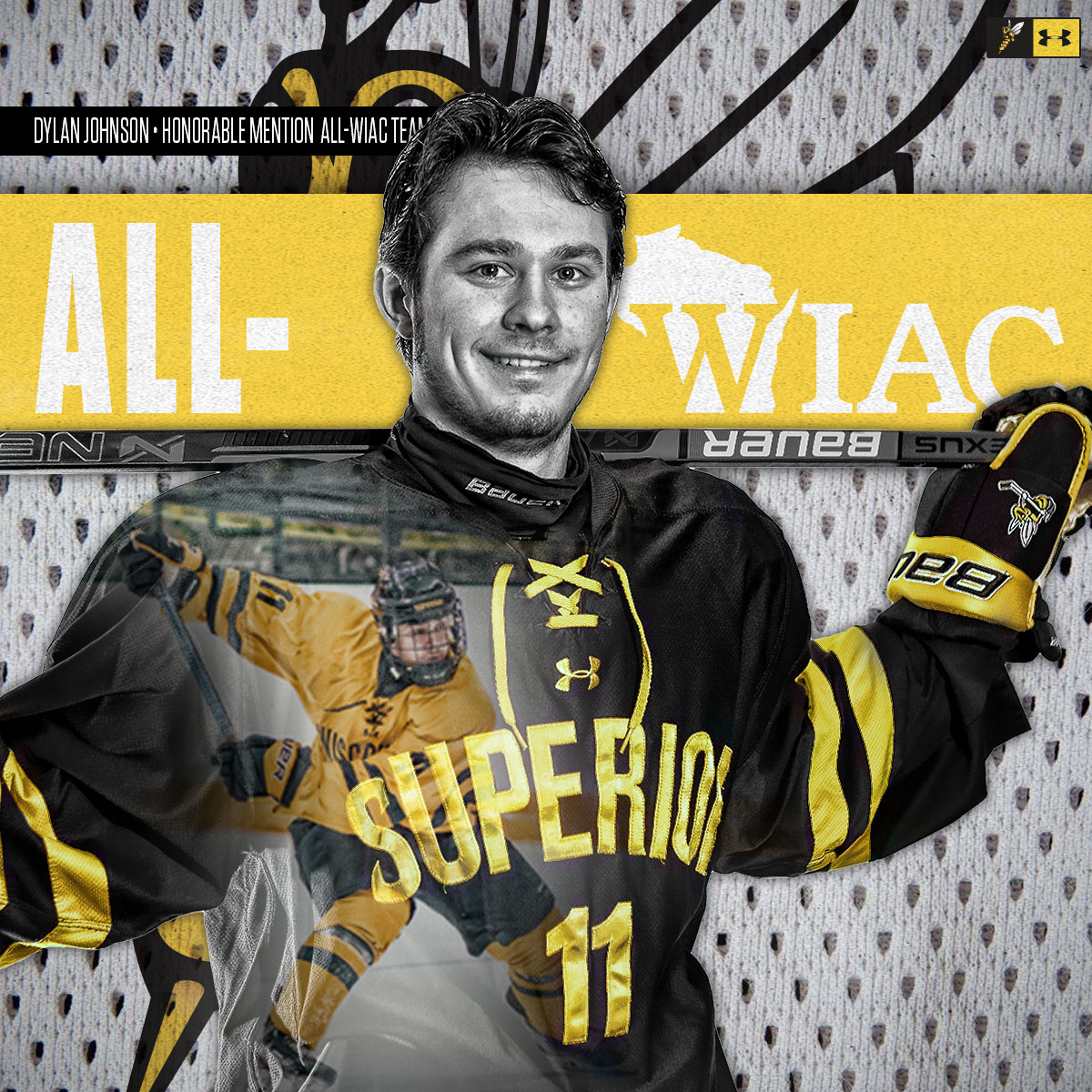 Congratulations to @UWSMensHockey’s All-<a href="/wiacsports/">WIAC</a> honorees!

📰 bit.ly/3cW2ZF2

#WeAreSuperior