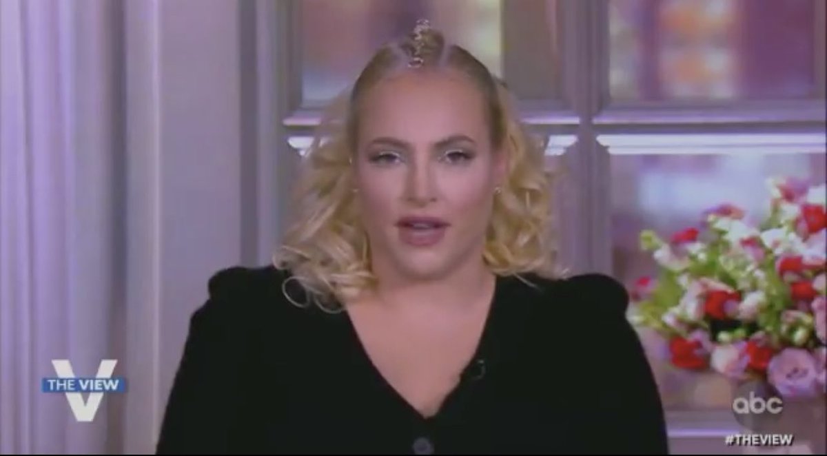 youonlyLIBonce's tweet photo. No one has ever wanted to be fired from a job more than Meghan McCain’s hair stylist https://t.co/gQm7p2Oiwn