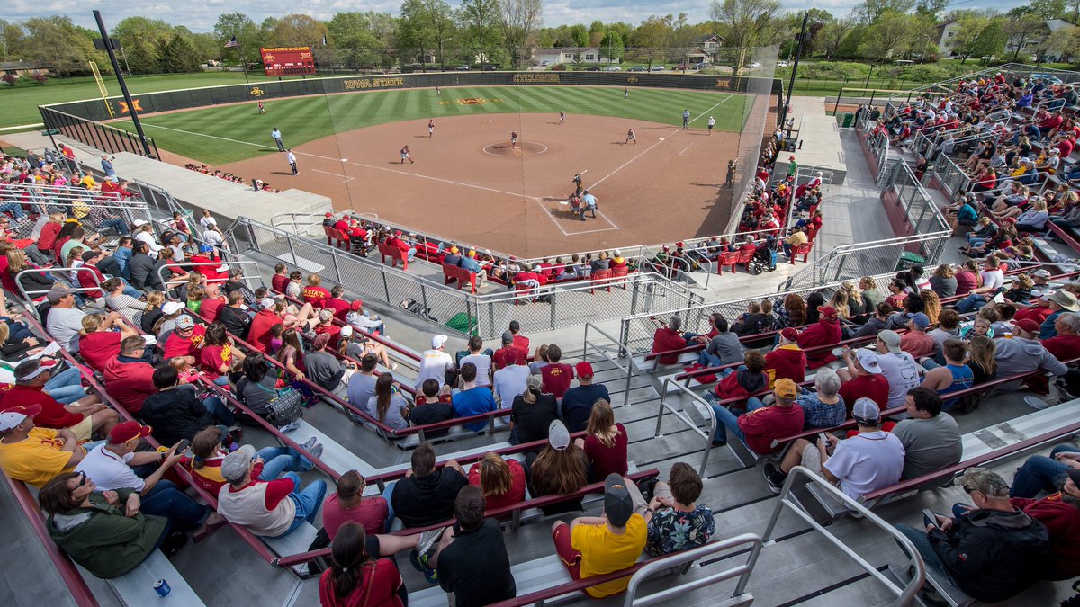 CycloneSB's tweet photo. Iowa State has not played at the Cyclone Sports Complex since May 18, 2019.

The Cyclones have played 55 games in a row on the road.

Friday will be a homecoming 678 days in the making!

#Cyclones🌪🥎 https://t.co/Pf53h9TRUR