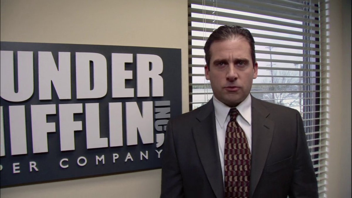 levmauc's tweet photo. Un día como hoy, hace 16 años, se estrenó THE OFFICE. La primera visita a la oficina fue así: https://t.co/sKqPnlkwK0