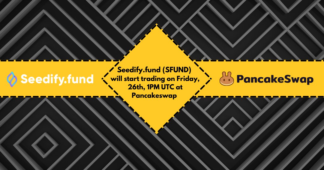 CryptoTownEU's tweet image. 🚀 New Airdrop : Seedify
💰 Value: $ 25,000 Total
💸 Total 125,000 $SFUND
⏰ Airdrop ends: 6 days

Visit the Seedify fund Giveaway: wn.nr/hhGnLq

📖 Step-by-step guide:
🔹Do some social tasks

#Airdrop #Crypto #Airdrops #cryptocurrency #giveaway
