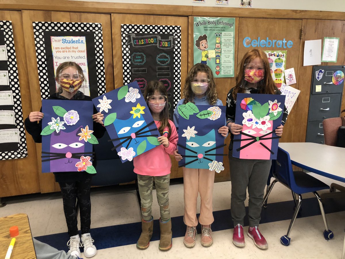 Cannons_Kinders's tweet photo. Beautiful Creations... thank you to all who made today’s art appreciation lesson possible! #FHLEADS https://t.co/Iemo7ORN3K