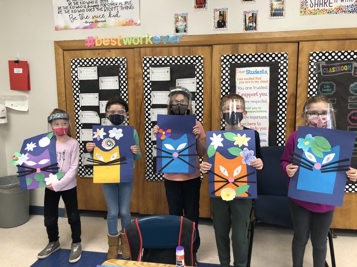 Cannons_Kinders's tweet photo. Beautiful Creations... thank you to all who made today’s art appreciation lesson possible! #FHLEADS https://t.co/Iemo7ORN3K