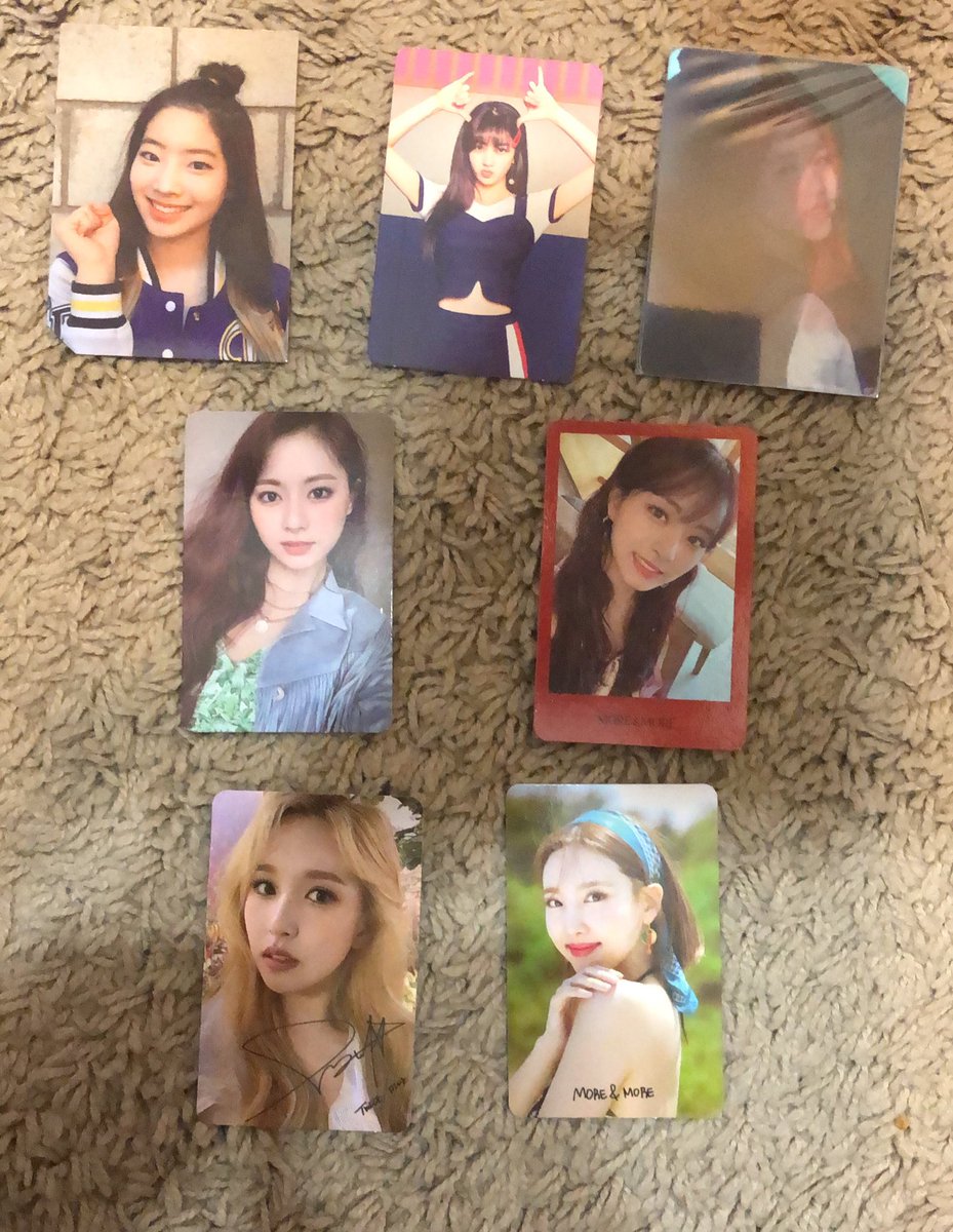 Nominanx's tweet photo. WTT
ALBUM: Twice Page two, Twice Signal and Twice m&amp;m
HAVE: Dahyun, Jihyo, Mina,Tzuyu,Nayeon
WANT:All Chaeyoung equivalents 
@TWICEUSA @Twicetradeonce @twicetradeusa @pctradeusa https://t.co/MKGeP6o7fl