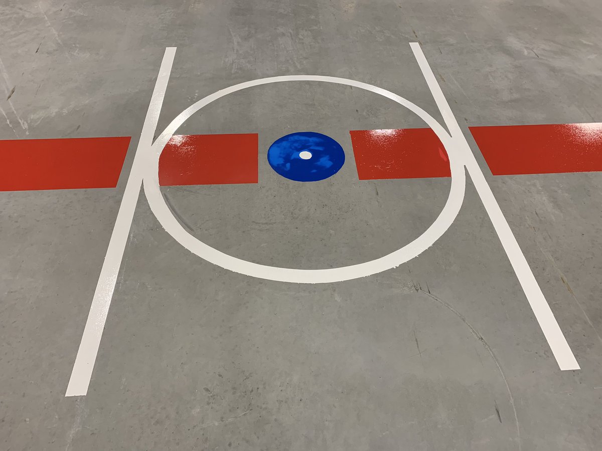 IcecoAdvanced's tweet photo. More than just ice - @IcecoAdvanced completed Ball Hockey and Lacrosse line painting today on concrete for @citymississauga https://t.co/OFz3uxNbTW