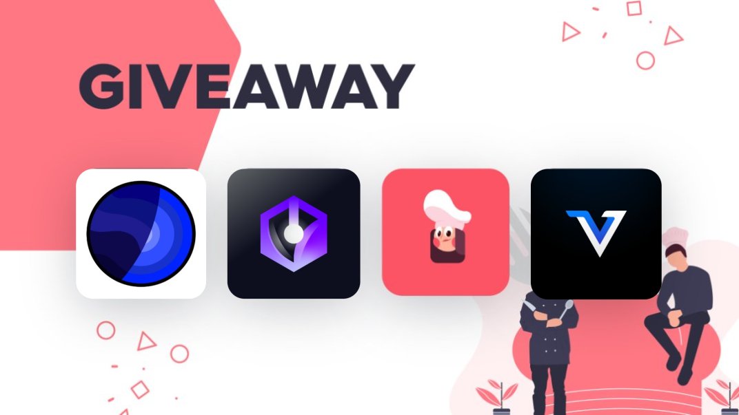 kitchenclubio's tweet photo. HUGE GIVEAWAY! 🥳 

1x @MamisKitchenIO Monthly
1x @VenetiaCLI Copy
1x @LyrSoftware Copy
1x @Catalystaio Copy

Rules:
- Follow all accounts
- RT

Ends in 48 hours! ⏰ 
Good luck. 🍀 https://t.co/p1n8UXYtnG