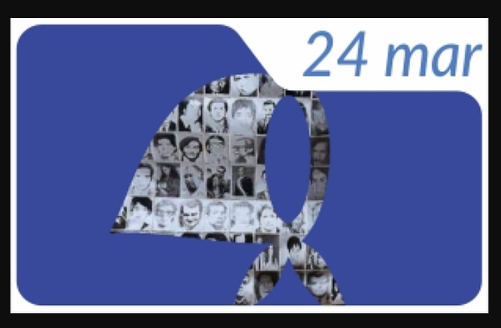 Día Nacional de la Memoria por la Verdad y la Justicia Se adoptó en el año 2002, en Argentina al 24 de marzo, la conmemoración del aniversario del golpe cívico-militar  del año 1976.