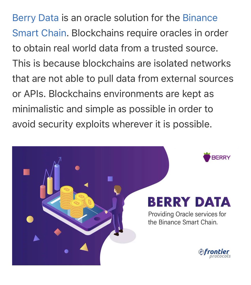 BahadirKilic11's tweet image. #berryData as BRY is a real gem! Total Supply is 7.500.000 and it is the only one reality system of #oracle on #bsc So dont be late to #invest  - #altcoinradar #altcoinnews #altcoinalert #cryptonews