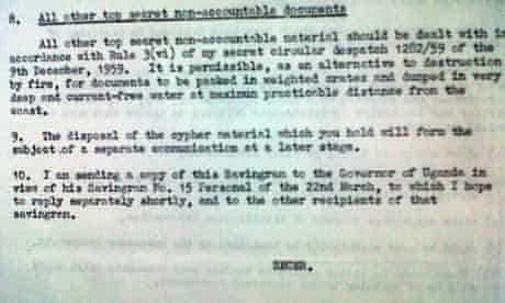 "Clear instructions were issued that no Africans were to be involved: only an individual who was "a servant of the Kenya government who is a British subject of European descent" could participate in the purge." #CrimesAgainstHumanity