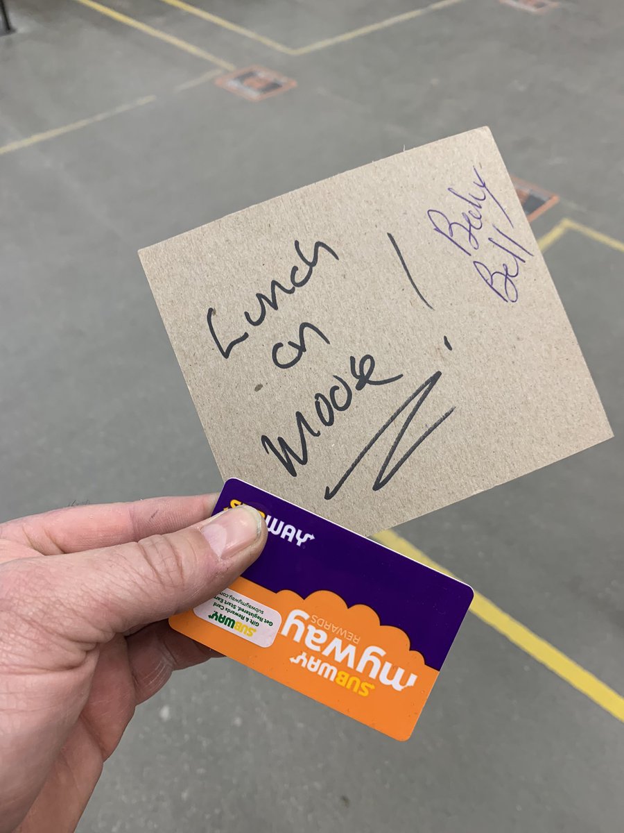 MDep26's tweet photo. Rebecca, pro cashier at 3008 won the “Lunch on Moose” challenge, she handed me an empty pack of HVAC coupons before her shift ended! Subway gift card it is!!! Way to go! #rockstarsof3008 #northlandpride @andrewschilli @ShowMeShawnD196 @Melissa_DHRM196 @KohlerHomeDepot https://t.co/IrZoBr7tea