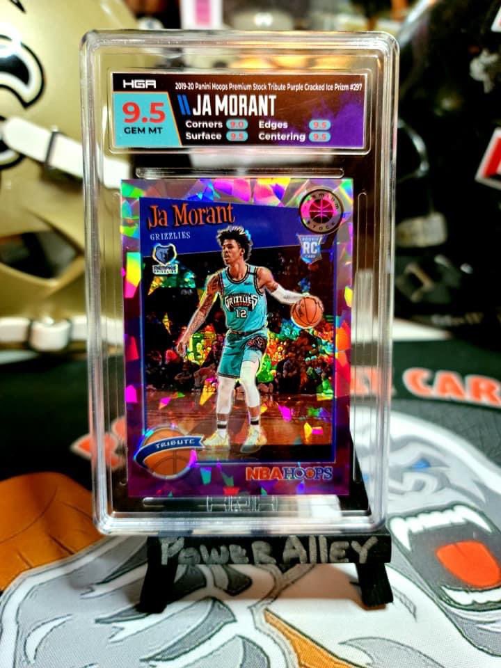 PowerAlleyCards's tweet photo. Ja Morant Purple Cracked Ice
Pop 1 HGA GEM MINT 9.5
COLOR MATCH.
$5000.00 OBO, NO TRADES @CardPurchaser https://t.co/Eh24sahj3d