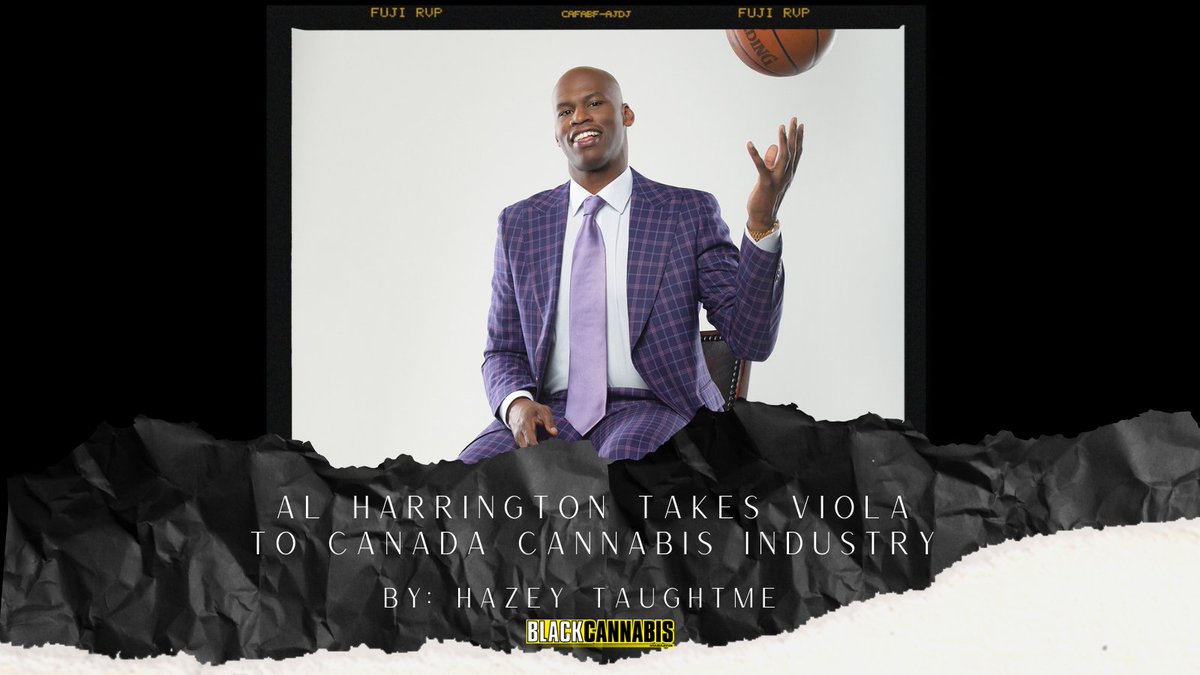 BlackCannaMag's tweet image. Al Harrington is taking @Violabrands  to Canada.

Head over to Blackcannamag.com to finish the story 

✍️ : @hazeytaughtme

Thank you for supporting @blackcannamag