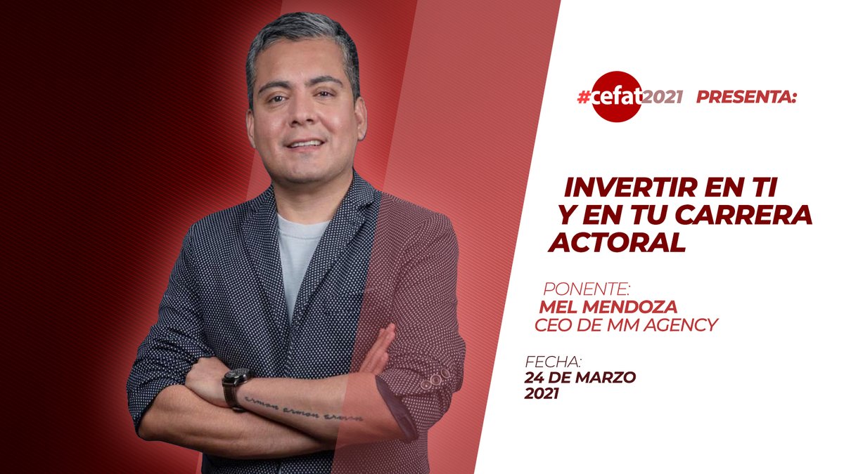 El día de hoy emocionados recibimos a @mendozamel CEO de @MMAgency_, Manager, Representante de Actores, Estratega y Empresario, comparte el tema con los alumnos: Invertir en ti y en tu carrera Actoral. ✨ #CEFAT #MMAgency