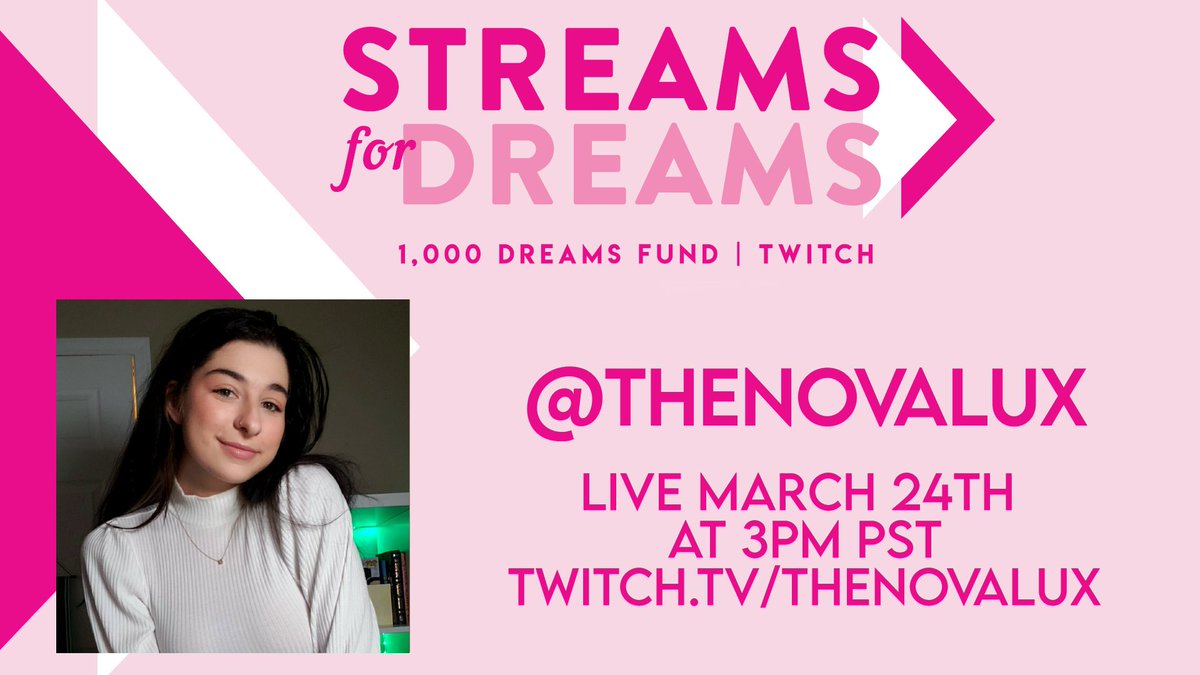 I'm live!! For 8 hours today we will be raising money to fund some dreams for the BroadcastHER Grant!! 

Come hang out with me! 
twitch.tv/thenovalux #streamers