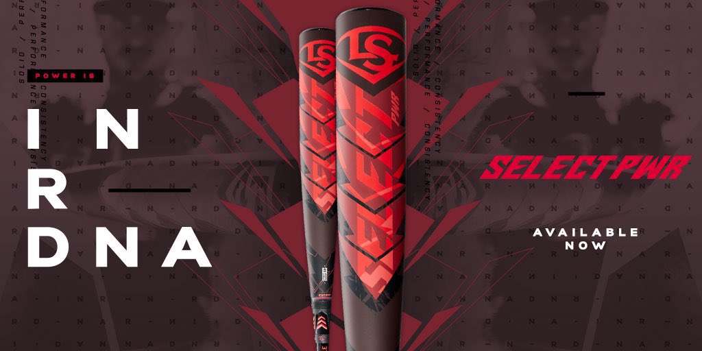 The best get better. The 2021 Louisville Slugger Select PWR, designed with an EXD Alloy barrel that’s a half-inch longer than typically found on BBCOR models, is ready to power your game this season. Available now on Team Shop.