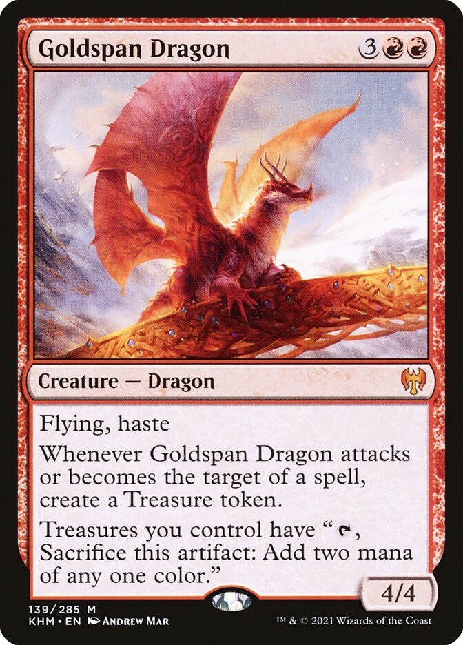 JasonVorthos's tweet photo. You need to beat all your opponent at your multiplayer table? Look no further 

#mtgkhm #Goldspan #Dragon #Fireweaver #Crown #Flames https://t.co/6ft7kjFivO