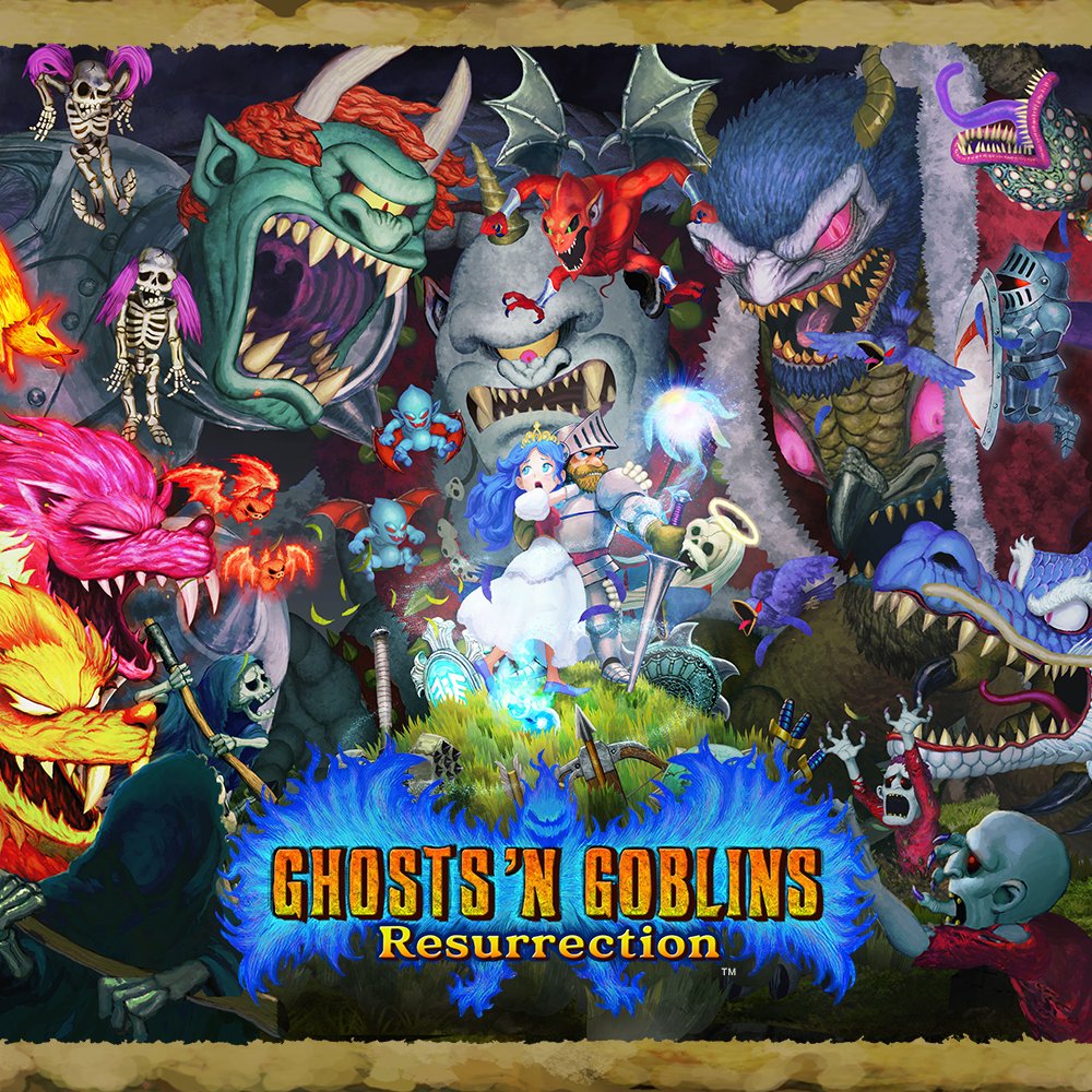 _ChillandFreak_'s tweet photo. Una de mis perritas le esta dando al #GhostandGoblinsResurrection y ya rompió su control, no se enojen banda llevensela mas relax. ¿Que andan jugando ahorita? https://t.co/ruxrcA5j7x