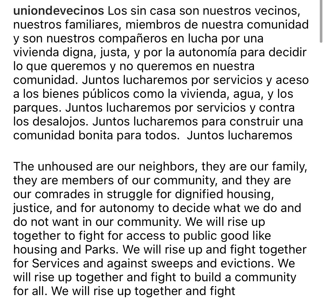 LATenantsUnion's tweet photo. LATU stands with the community of echo park lake against the threat of eviction and displacement. Unhoused and housed tenants rise up to protect our rights to public space! https://t.co/7uhu1VxxN6