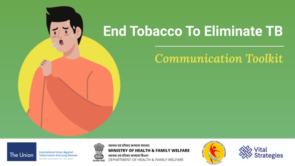 IndiaHealthWise's tweet photo. Tobacco use is a big risk factor for TB. @vitalstrategies and @TheUnionLungHealth has launched this campaign toolkit to help build knowledge about the increased risk of TB infection due to tobacco use. #QuitTobaccoToEndTB #MoHFW_INDIA @nita_murukutla @drharshvardhan  @TbDivision https://t.co/3r92sxt9oA