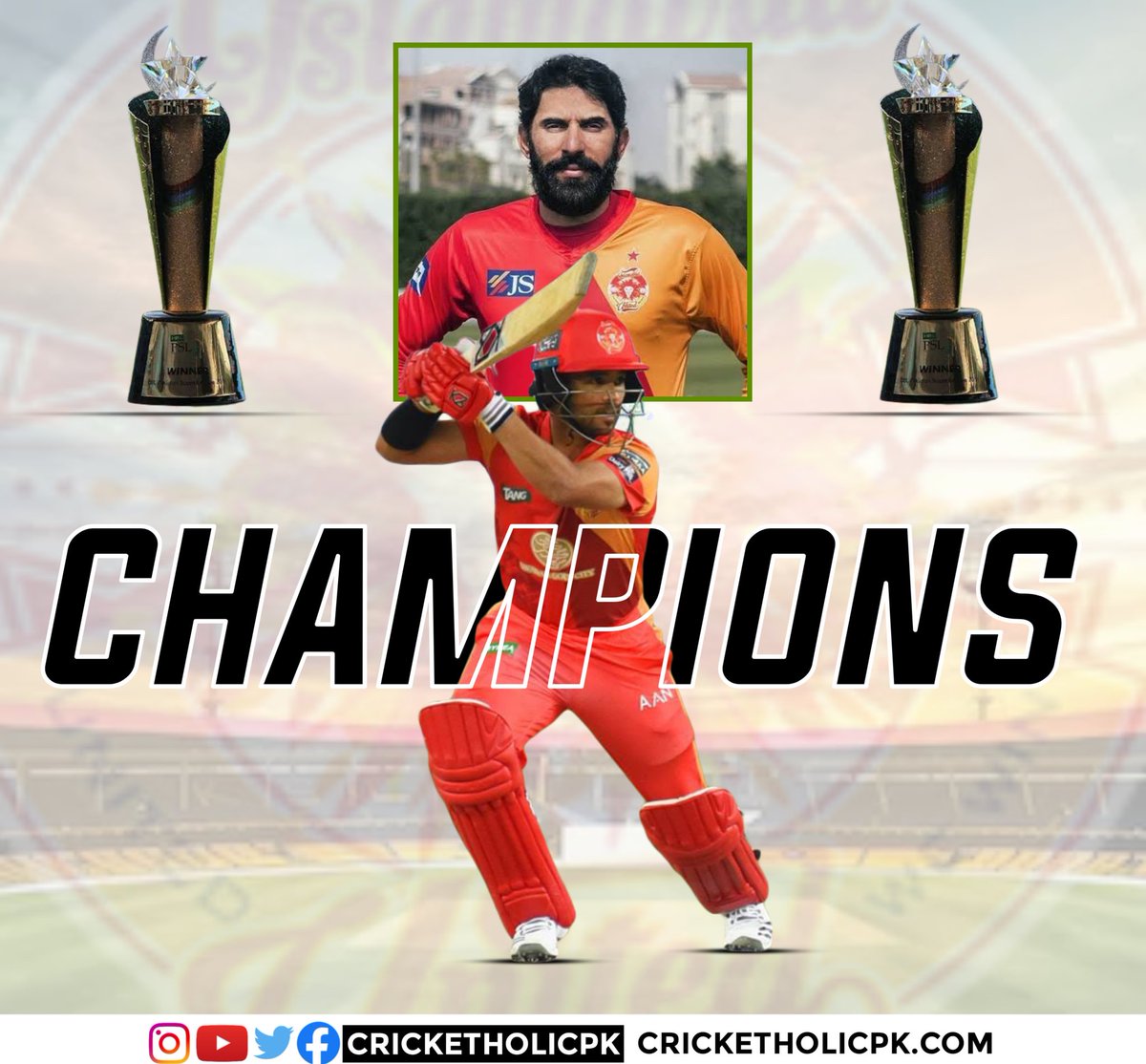 CricketHolicPK's tweet photo. #OnThisDay in 2018, Islamabad United won their Second PSL Title 🏆 after defeating Peshawar Zalmi in the final 🔥

Till date, they're the only side to win two PSL trophies 😮

#PSL #PSL3 #Cricket #IslamabadUnited https://t.co/dVWGDr1t8G