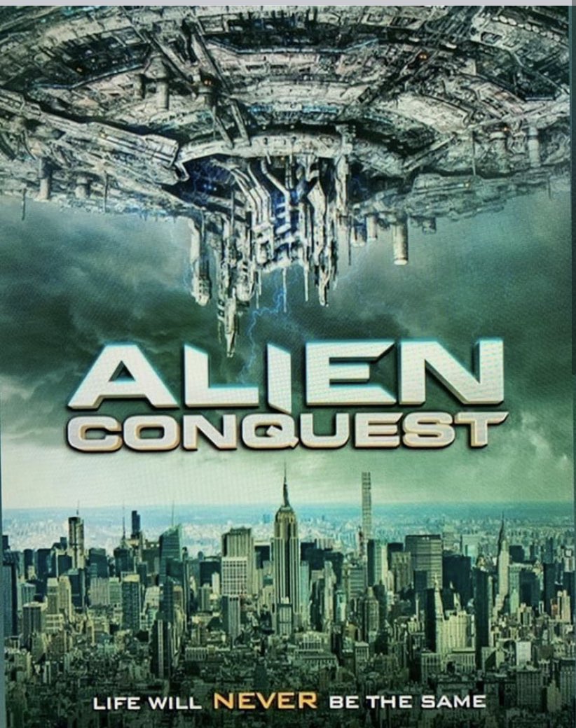 LaurenPComedy's tweet photo. Y’all @ItsJoeRoche my hubs and now writing partner (?!) wrote this movie! His third produced in a YEAR! If you like super fun, War of The Worlds inspired B-movies written in a week (on a budget) this one is for youuuuuuuu!! @theasylumcc ♥️👨🏻🚀🧑🏻💻👾👽🌏🪐💥#AlienConquest #theasylum https://t.co/0xoOtWc02o