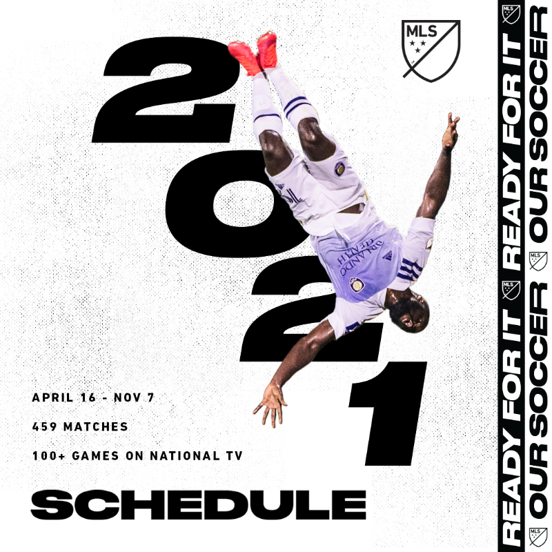 MLS's tweet photo. What you've been waiting for...

Our 2021 schedule is here! 🗓️