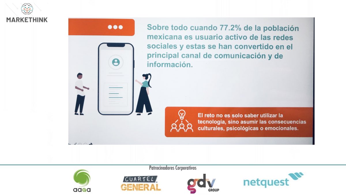 77.2% de los mexicanos usan activamente las redes sociales:

<a href="/koalaonline/">María Elena León</a> <a href="/PearsonOficial/">Pearson Research</a> #MARKETHINK