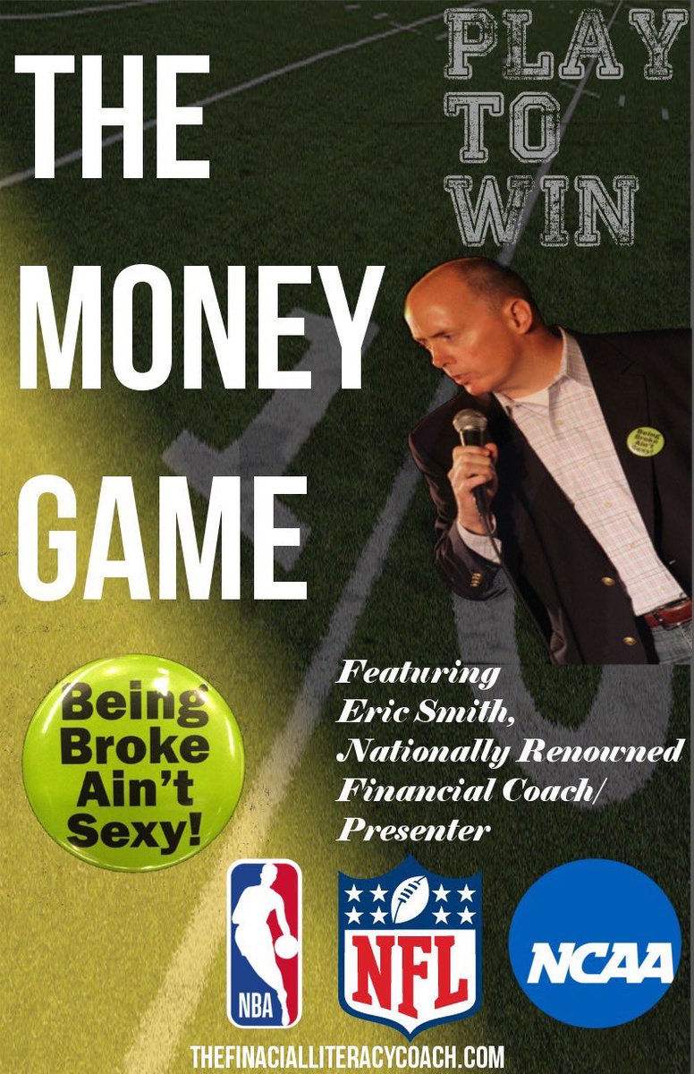 Eric Smith is back tonight for another round of Financial Literacy 🧠💰

Investing | 9:30pm (EDT)

Zoom links have been sent to coaches and administrators, or you can us a DM for the zoom link. 

#WhereChampionsInvest