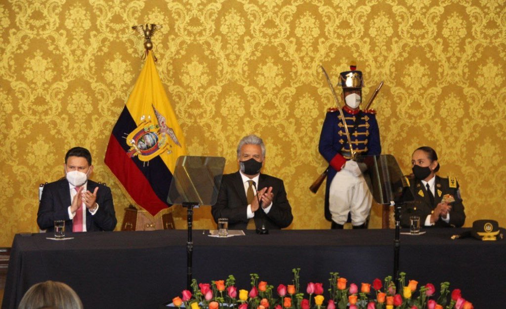 Ministerio de Gobierno Ecuador's tweet - \