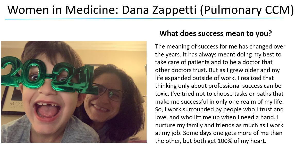 WCM_MedChiefs's tweet photo. We are featuring Dr. Dana Zappetti as our #weillcornellWCW this week. She helps us breathe easy when she cares for our patients and when she is teaching us at morning report 🫁 https://t.co/jAYNOpRKPW
