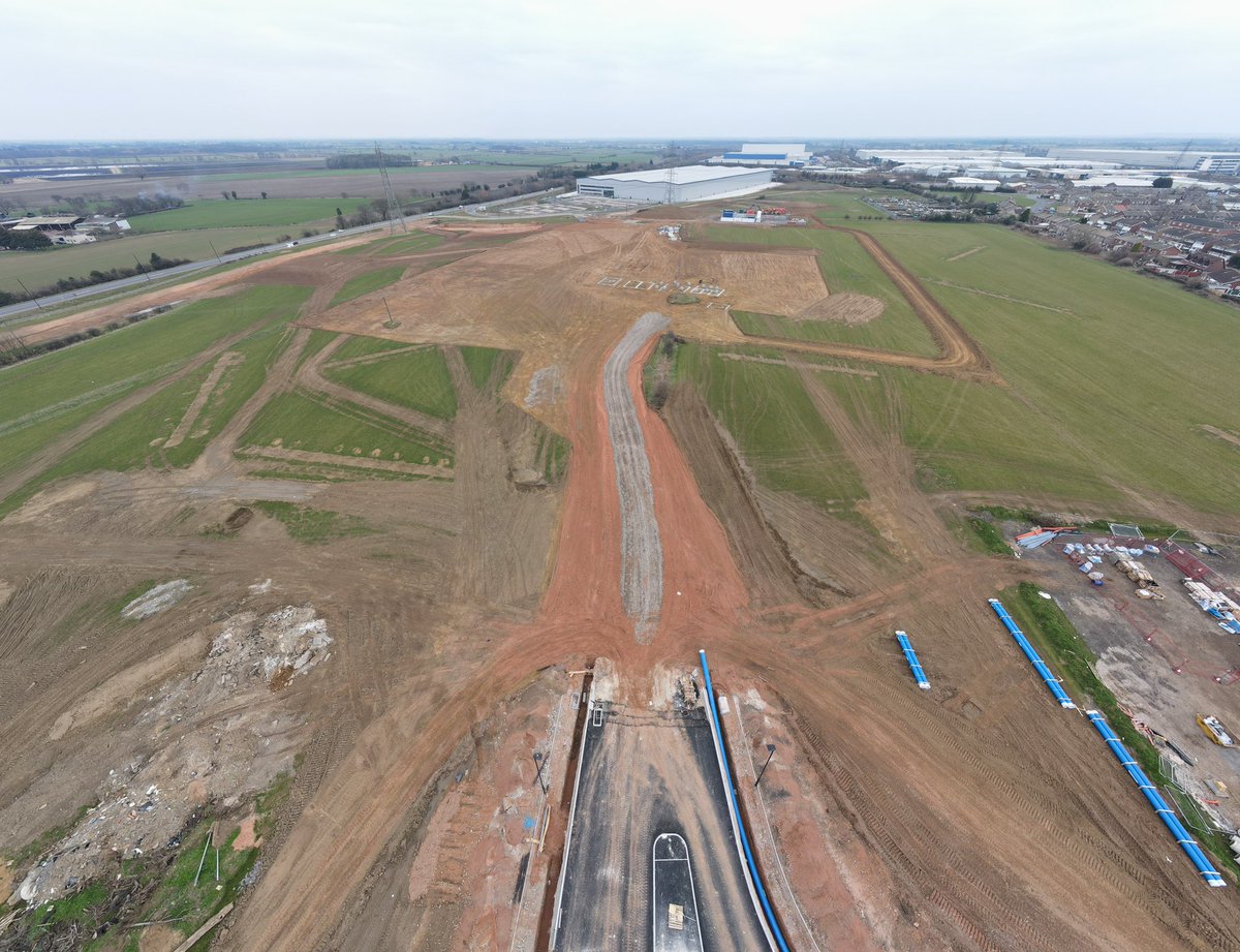 Here are some images from my recent visit to the Westmoor Grange site at Armthorpe <a href="/AlbemarleHomes/">Albemarle Homes</a> #dronephotography #Construction #newbuild #property #drones #doncaster
