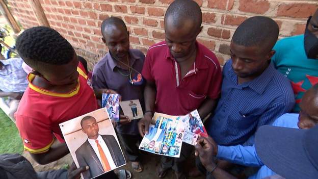 BBCAfrica's tweet photo. In the latest #AfricaTodayPodcast 

Eighteen men who were believed to have been held by Uganda’s security services have been freed and have returned to their villages, but many more are still missing 

Hear more on that story and other news: 👉🏿 https://t.co/JqZPB5c34x https://t.co/Gft8457MbA