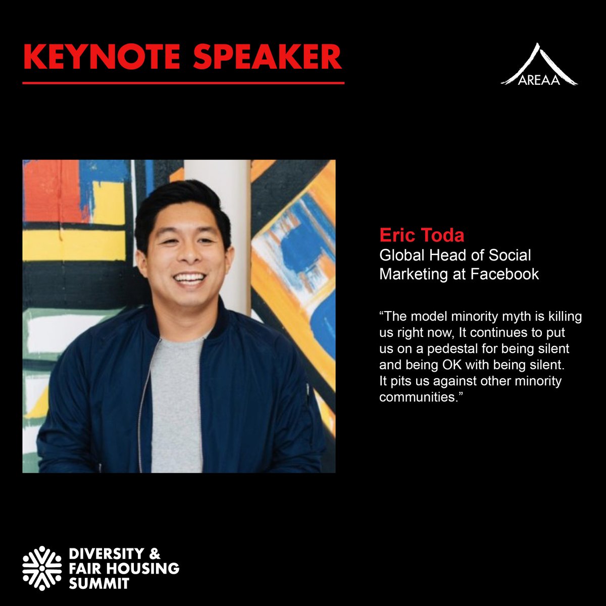 Register now for the Diversity &amp; Fair Housing Summit at areaa.org/summit. Early bird rate ends March 31st.