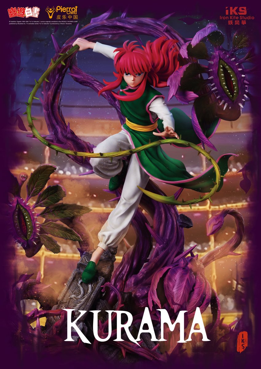 MechanicalJapan's tweet photo. La compañía Iron Kite Studio nos presenta la estatua a escala 1/4 que le dedican a Kurama, uno de los principales protagonistas del manga y anime Yu Yu Hakusho. 

Más información: https://t.co/l9e9qmkzpt

#yuyuhakusho #Kurama #IronKiteStudio #Ironkite #statue https://t.co/w2KcOWSu0m