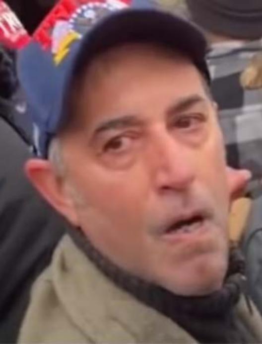 The FBI is seeking information on this participant in the U.S. Capitol violence on January 6. If you know this person, please reach out to tips.fbi.gov.