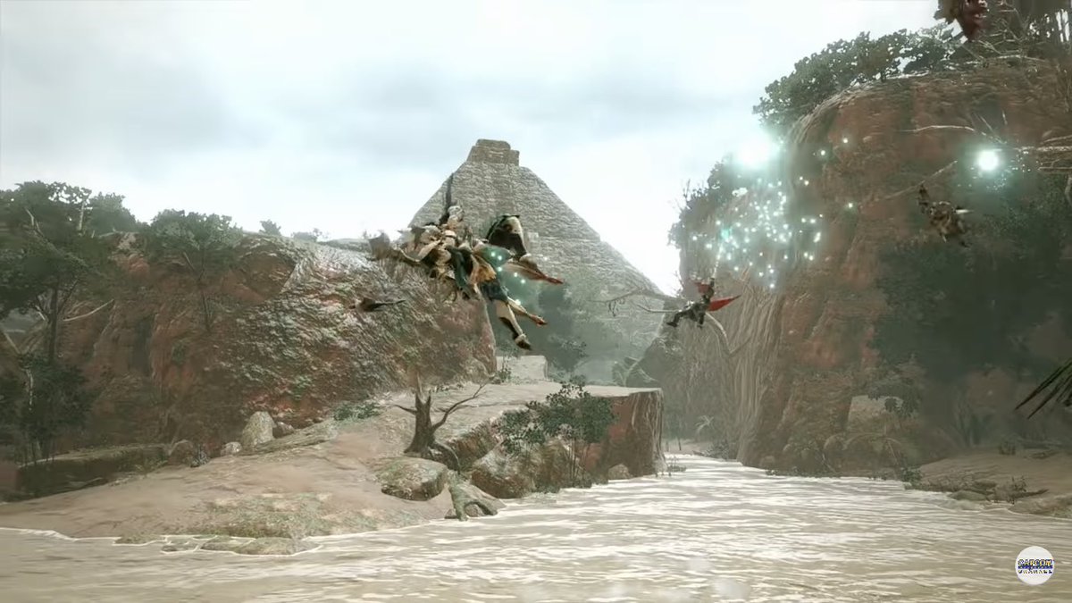 クル クペ S Tweet 水没林 Mh3 Tri系統及びmhp3rdにて登場したフィールドがリメイクされた形で復活 今まではロードを挟んでいた部分もシームレス 繋がっている になり あのピラミッドも今作登ったり中に入る事ができます なんてロマンよ ただ水中が無いのが