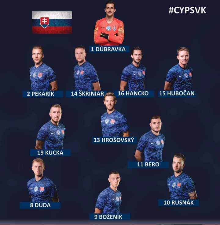 JanJasenka's tweet photo. Dobre, nechajme si hejt po zápase, zostavu som si predstavoval aj ja trochu inak, no teraz držme chalanom palce! 🇨🇾⚽🇸🇰 #sokoli #slovakia #cypsvk #qatar2022 https://t.co/PsMprUntrH