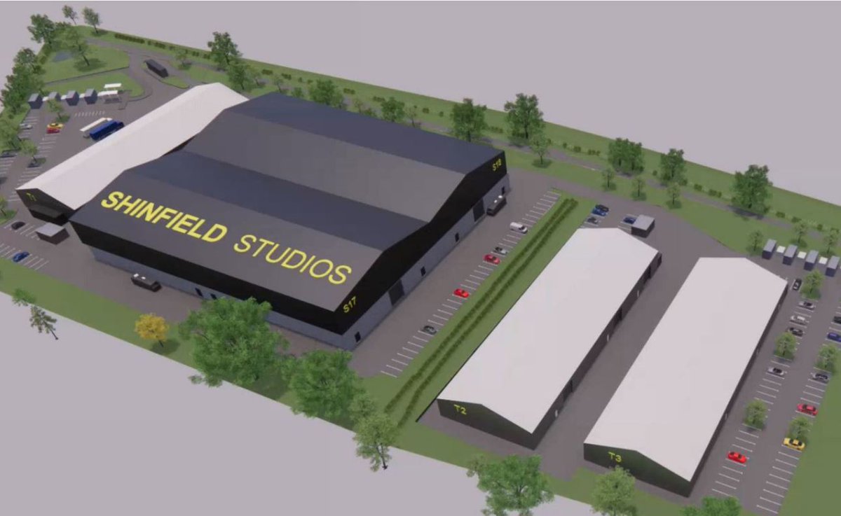 Plans to build a film studio near Reading that could be used to make Hollywood blockbusters have been approved. 

Shinfield Studios says the UK film and TV industry "is booming" but there's an "acute shortage" of studio space to meet demand from companies like Netflix #LDReporter