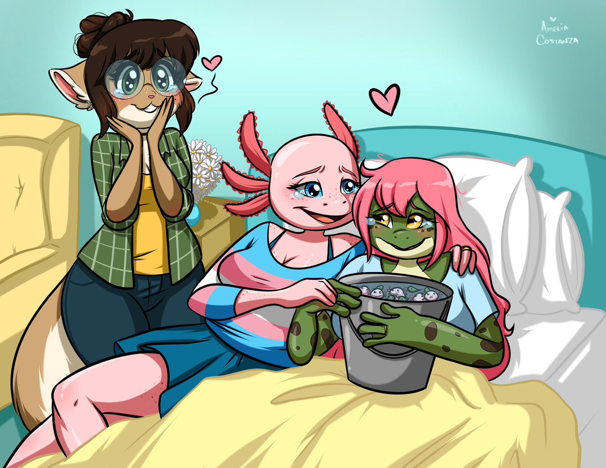 AmeliaCostanza's tweet photo. New mothers!! 

🌸COMMISSIONS ARE OPEN🌸

See links below for the commission info and price sheet! <3

SFW:
https://t.co/rdechoj7k7

NSFW:
https://t.co/DH50p9eBJI

Check out my furaffinity <3
https://t.co/8BWyaMABte

#commissionsopen #commissionart https://t.co/XacDzVuIqF
