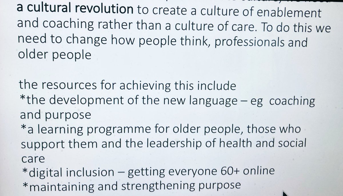 AgeingBetter's tweet photo. This cultural revolution for #livinglongerbetter including using population based networks (people 60+ ) was outlined by @muirgray @ILCUK #HealthyYears event
Count me in as a revolutionary to help achieve it!👏🏼👏🏼
You? 
#Howtoagewell #ageingbetter #longevity #healthyageing https://t.co/0SsK9QsQnG