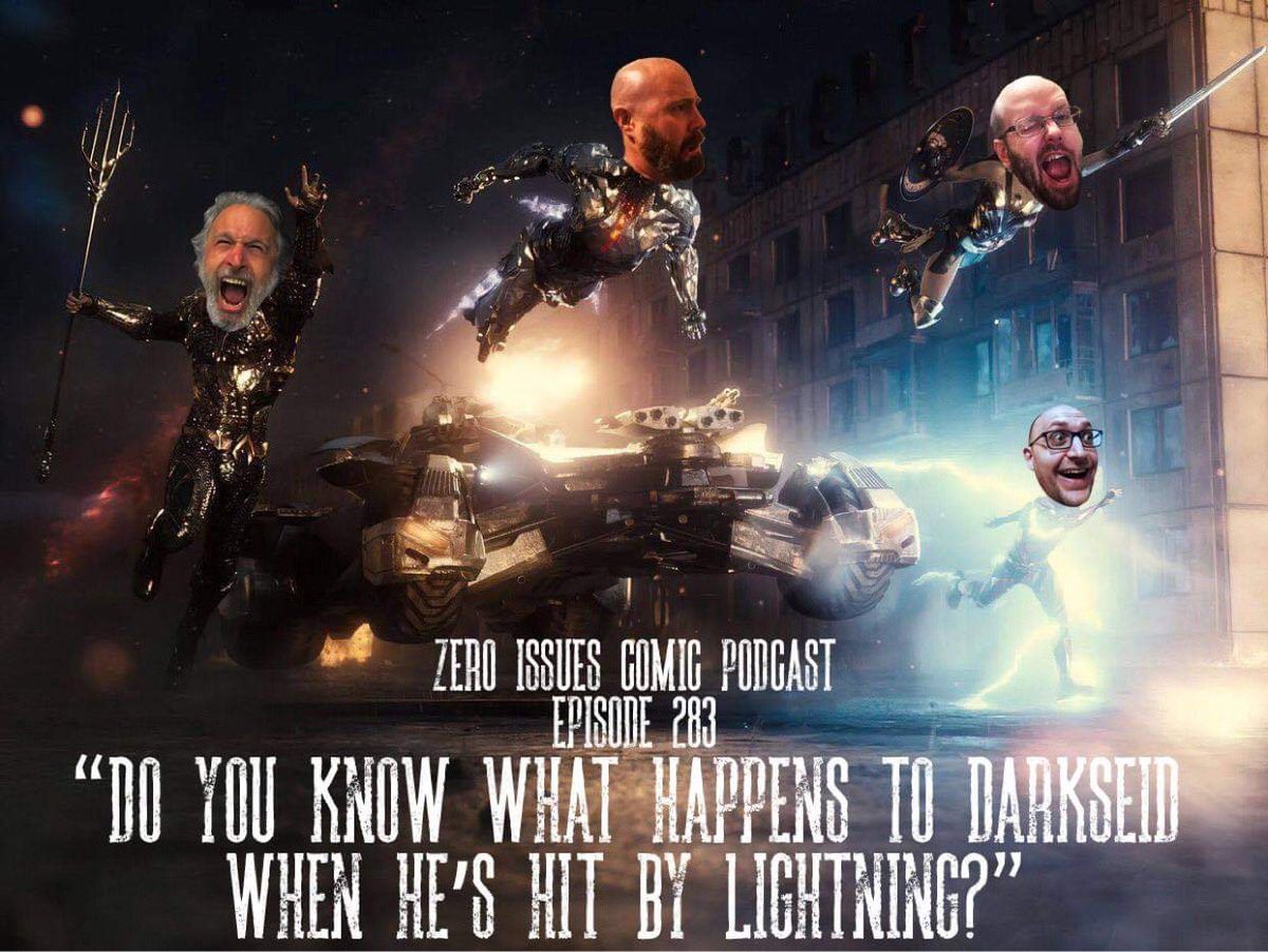 This week: It's here. It happened. Our greatest challenge yet... ZACK SNYDER'S JUSTICE LEAGUE. Brace yourselves...

Listen Here: zeroissues.com/2021/03/24/283…

#comics #podcast #thesnydercut