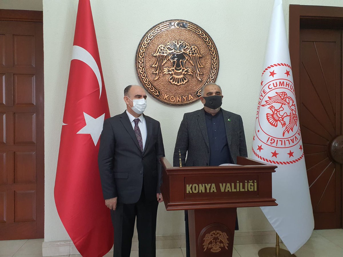 NAofPakistan's tweet photo. On this occasion, Speaker @AsadQaiserPTI said that Pakistan cherishes its fraternal relations with #Turkey which were intertwined in religious, historic, cultural &amp; brotherly ties.
#Pak_Turkey #friendship @PakinTurkey @TCKonyaValiligi https://t.co/nQonXjUbUv
