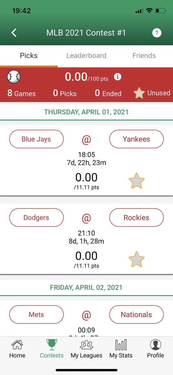 PerfectPicksMLB's tweet image. Baseball is Back!

Our first ever Baseball Contest is now available for everyone to enter.

Download the app for free from PerfectPicks.com.

All Contests are free to enter.