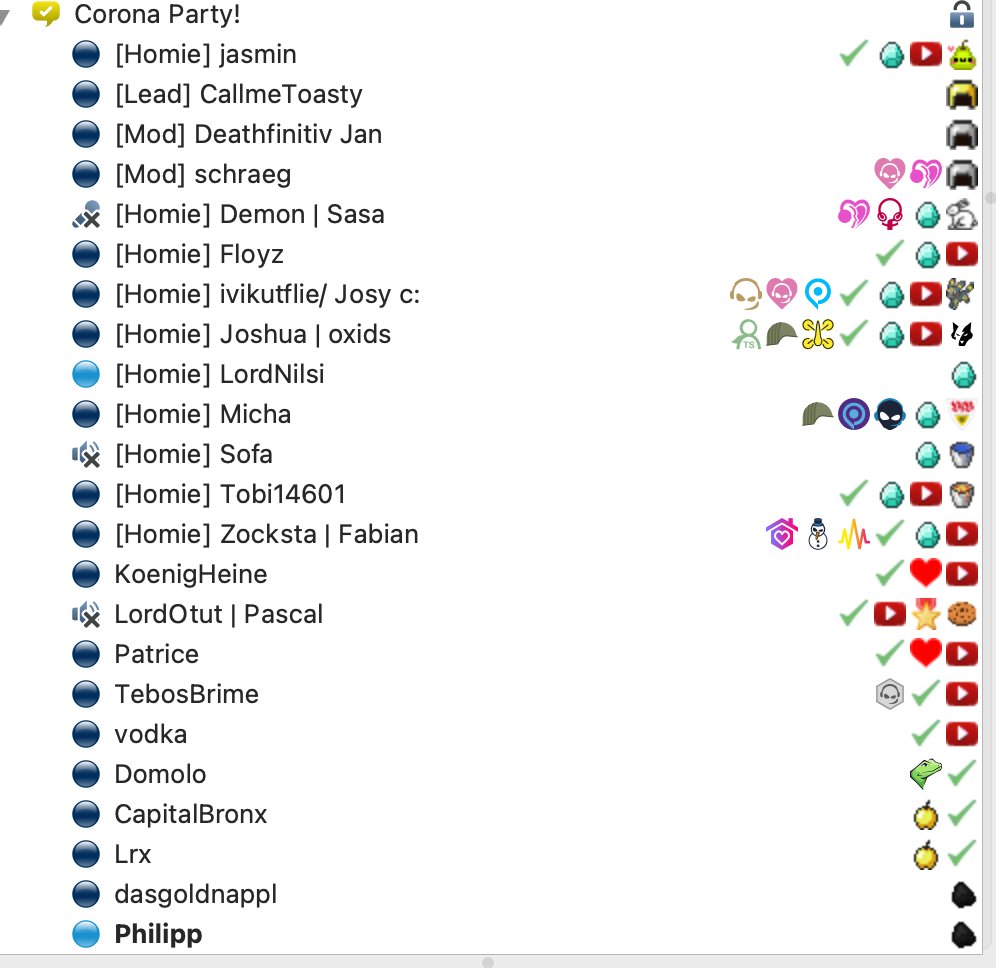 Party mit den besten

<a href="/HaramApfel/">Äpl ➐</a> <a href="/xMaiWai/">Micha</a> <a href="/DownHeine/">Heine</a> <a href="/ivikutflie/">Josy (●´ω｀●)</a> @JoshuaPMD <a href="/La_Medievale/">𝒥𝒶𝓈𝒾💫</a> @schraegertyp <a href="/CapitalBronx/">CapitalBronx</a>