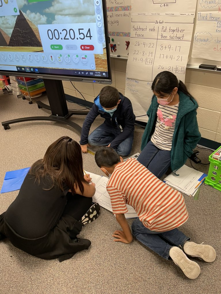 MsKSantini's tweet photo. โTeamwork is the ability to work together toward a common vision.โ @MsCundiff_NBE @HumbleISD_NBE @AliciaChavezNBE #MathEscapeTheRoom #ThirdGradeRock https://t.co/lR6EMpC8tM