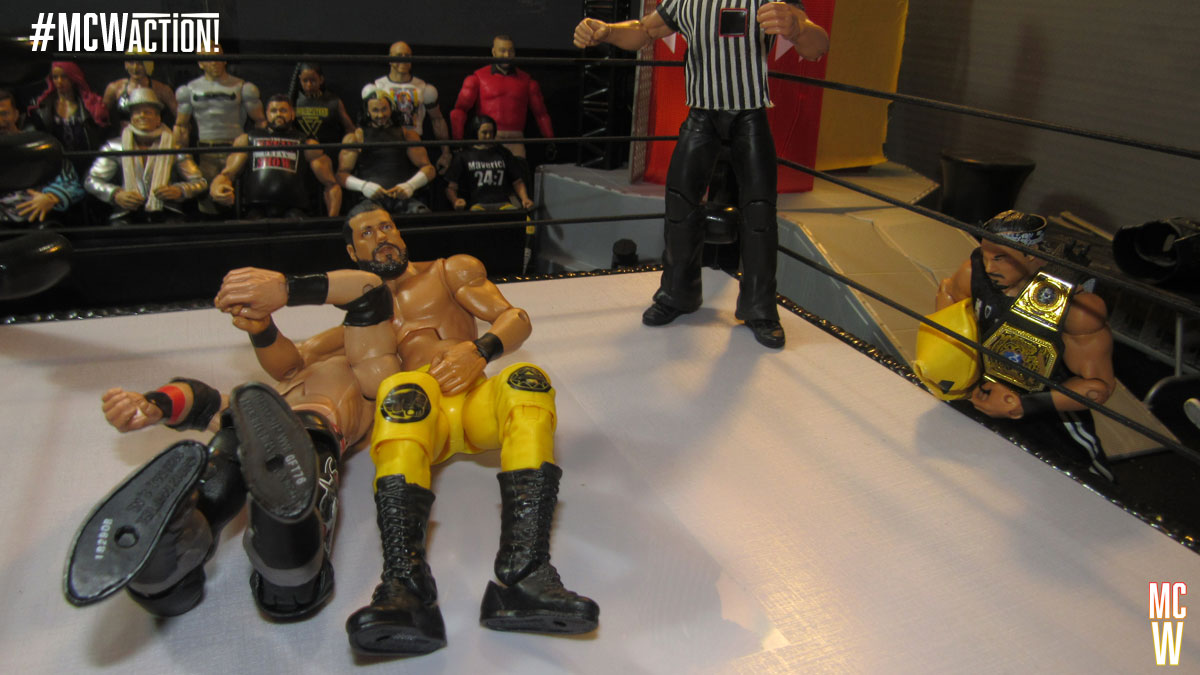 MasterClassPW's tweet photo. #Andrade plants #HumbertoCarillo with the Hammerlock DDT for a pinfall victory. El Campeon has won seven straight!

#MCWAction #WWEEliteSquad #AEWUnrivaled #FigureFeds #FigurePhotography https://t.co/XVUDFUnIrp