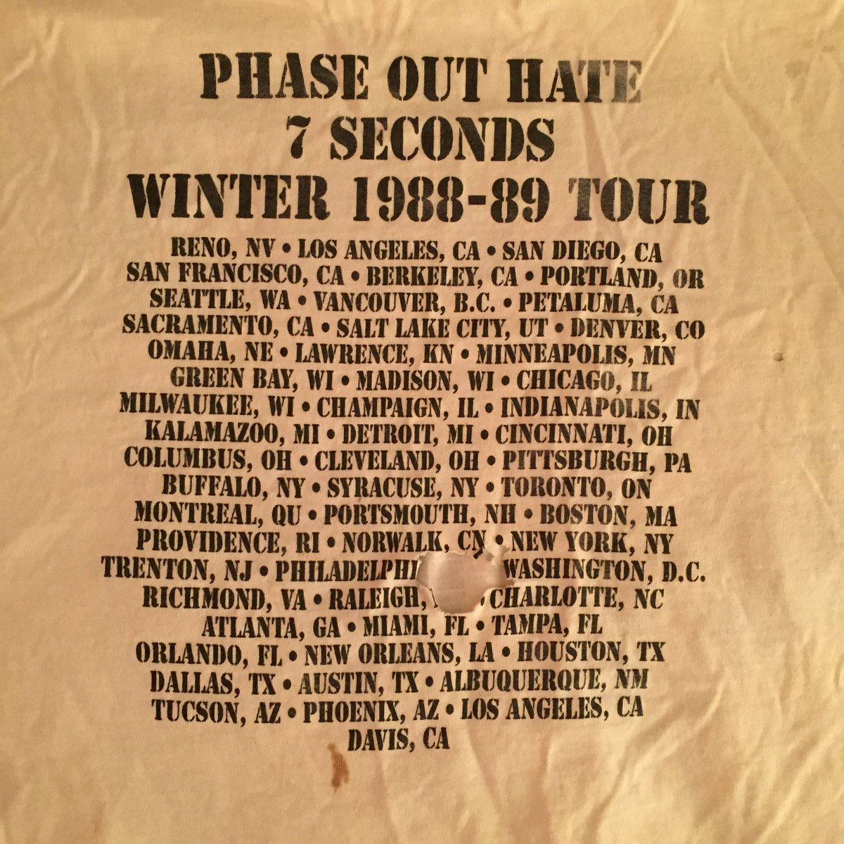 jon_snodgrass's tweet photo. Happy Days, Kev Seconds! 

I found this at my Mom’s last week. I wore it a lot. Thx for the continued inspiration! #KevinSeconds #7seconds #theouthouse @kevinseconds https://t.co/TjmKQSImfr