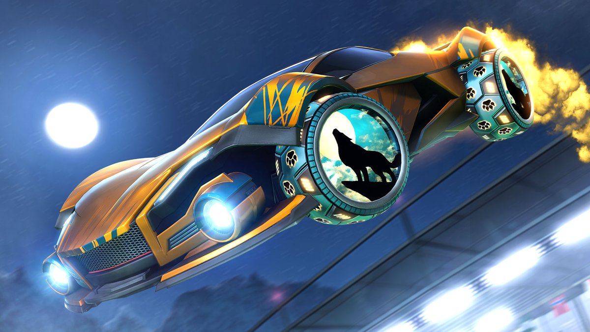 RocketLeague's tweet photo. Join us on Twitch RIGHT NOW for the Rocket League Goals for Change Tournament! 

📺: https://t.co/KK2OIsbmrk

Reminder: Today is the last day to grab the Moonpaw wheels created by our own Prop Artist Lindsey G on the 'Free Item' tab in the Item Shop! https://t.co/8F3xFSFcyS